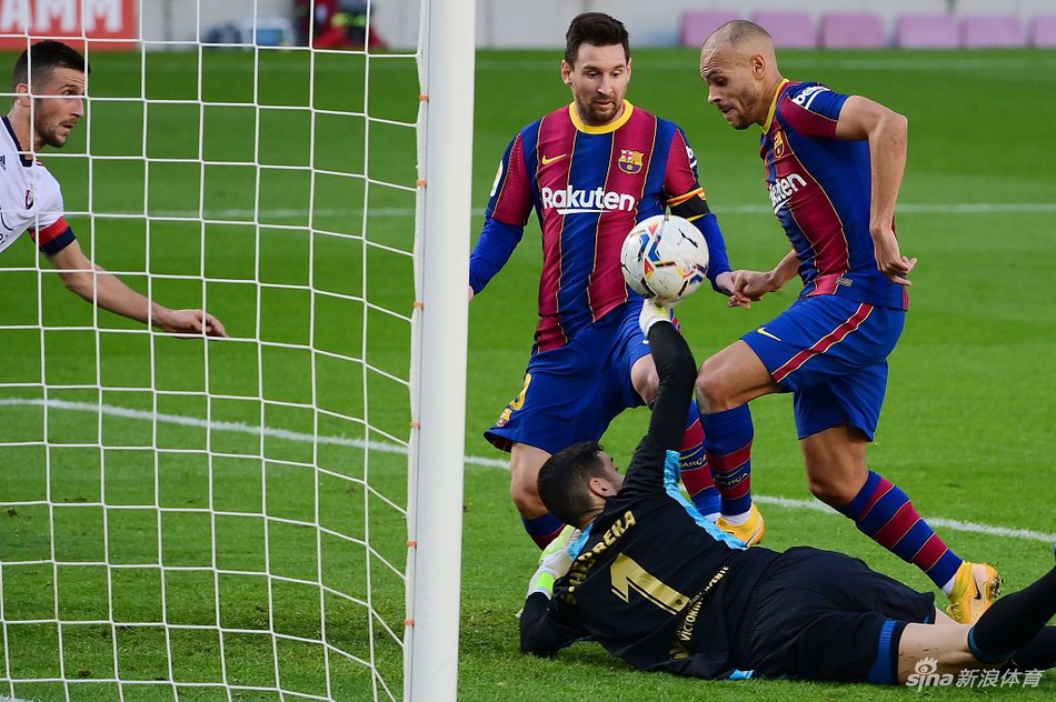 超越马拉多纳！梅西梅开二度巴萨主场大胜莱万特的简单介绍